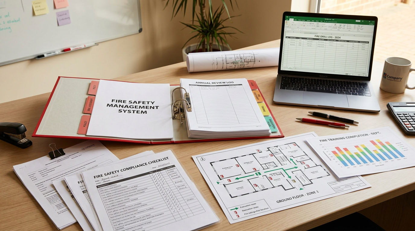 Fire safety management system